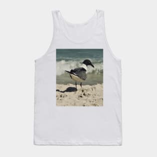 Beautiful photograph of a sad seagull Tank Top